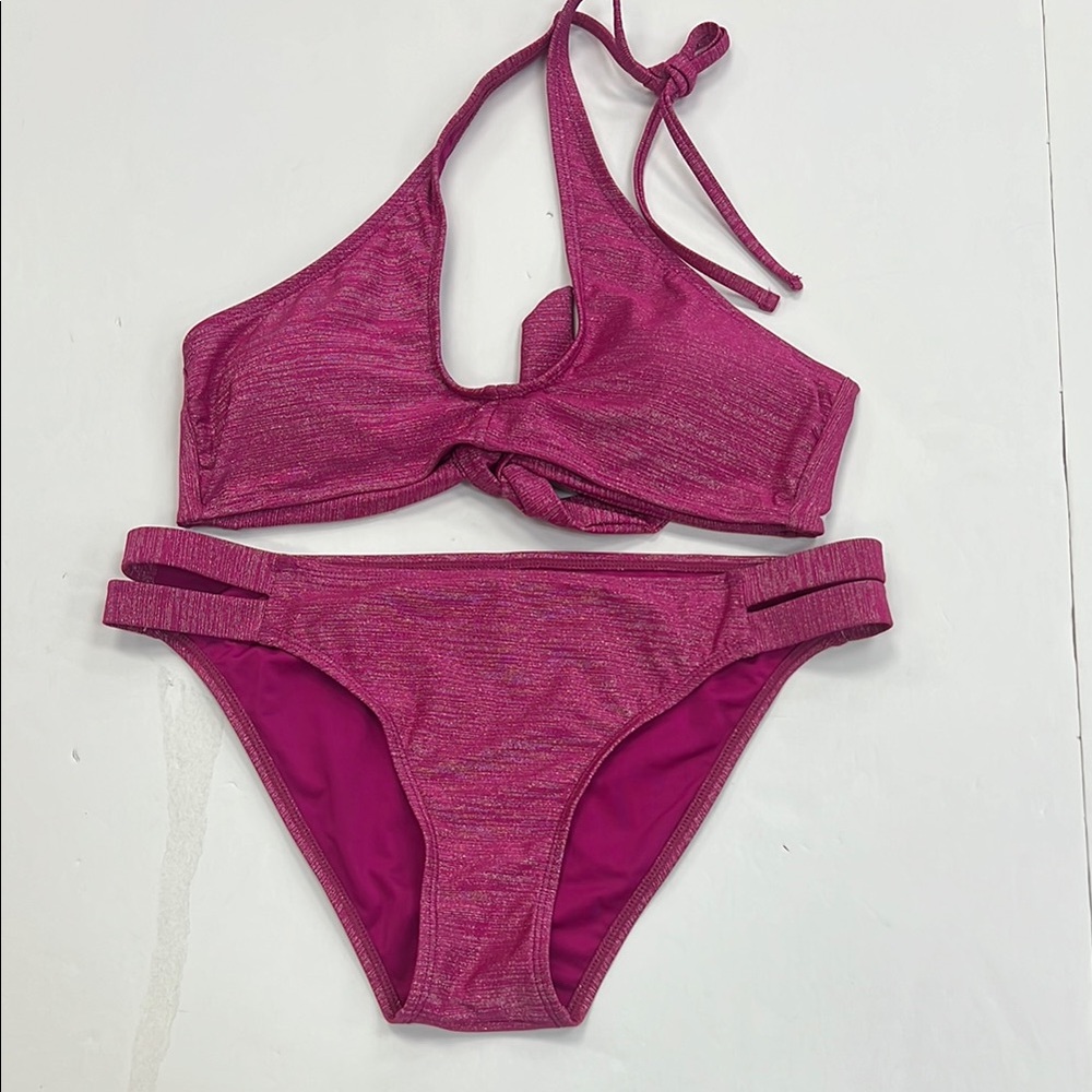 Bcbgeneration Fuchsia Bikini Set Spl